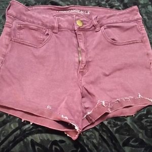 American Eagle Hi-rise shortie